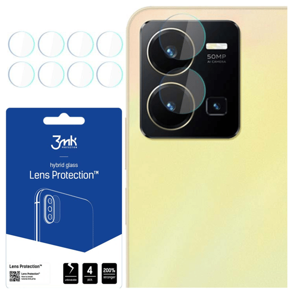 Vivo Y35 4G - 3mk linsebeskyttelse