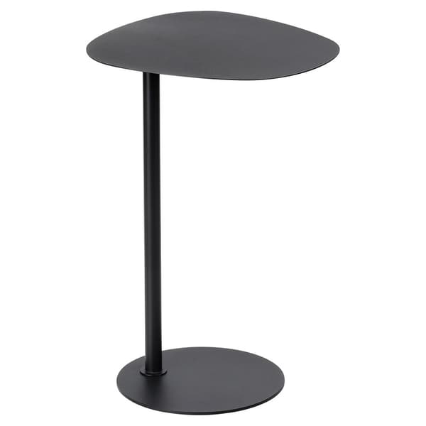 Kaffebord metall svart 35x25x53 cm