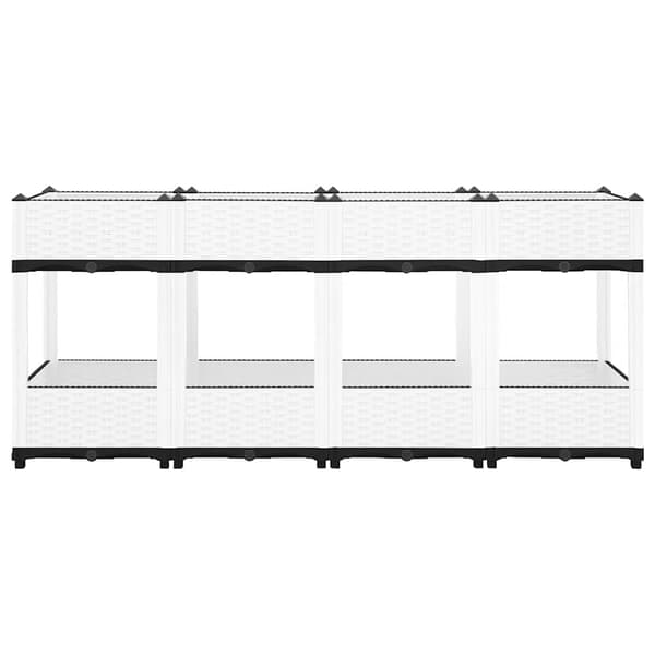 vidaXL højbedspotte, 160x40x71 cm, polypropylen