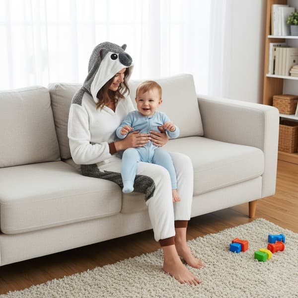 Gul Kostym Onesie Igelkott Kostym Onesie Igelkott - S