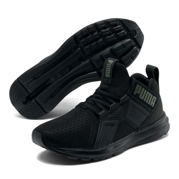 Puma ENZO JR børnesko sorte 19018902 størrelse 37,5