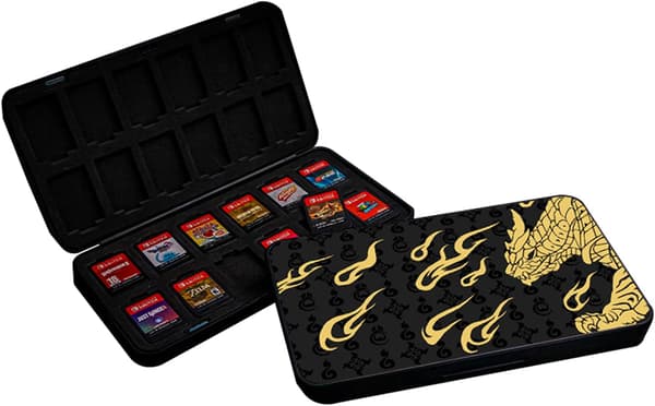 SORT ÆSKE TIL SPILKORT TIL NINTENDO SWITCH 24 SLOTS