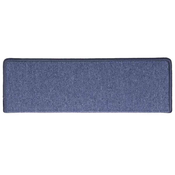 vidaXL Trappmattor 30 st 65x25 cm blå