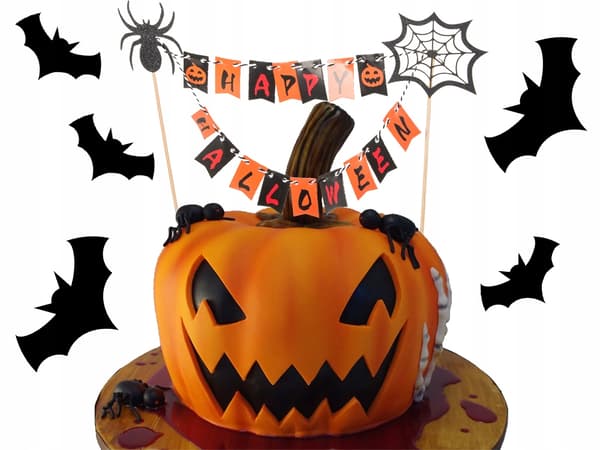 Dekoration til Halloween Kager (600)