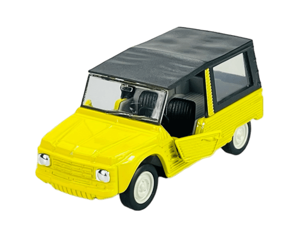 Welly VANHA timer 1968 citroen mehari katolla keltainen 1:34 43792