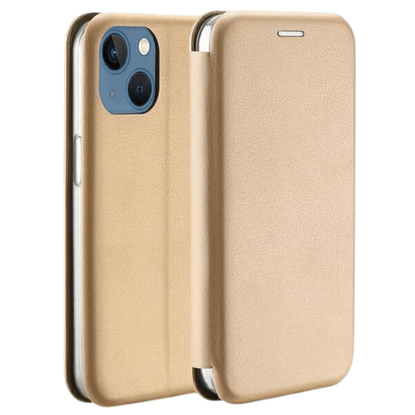 Beline Book Magnetisk Etui iPhone 15 Plus6.7 guld/guld