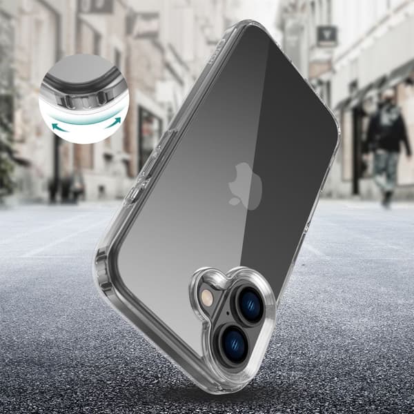 TECH-PROTECT FLEXAIR HYBRID IPHONE 16 KIRKAS
