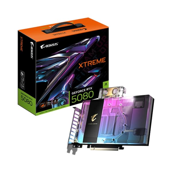 Gigabyte GeForce RTX 5080 AORUSX WB grafikkort
