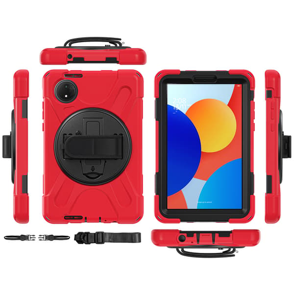 Etui Stötsäker Redmi Pad SE 8.7 2024 - Röd