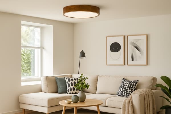 Loftlampe LEJA Plafon 575 Rustik til stue, køkken, badeværelse Stilfuld