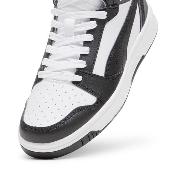 Puma REBOUND V6 MID JR børnesko sorte 39383101 størrelse 37