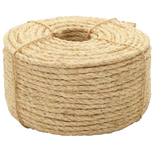 vidaXL 100% sisalrep, 8 mm, 250 m