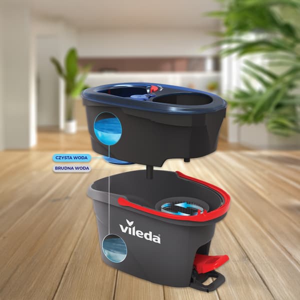 254237 Vileda roterande mopp H2prO