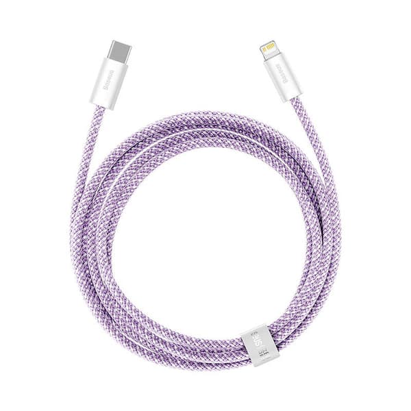 Baseus Dynamic Series USB-C till Lightning-kabel, 20W, 2m (Lila)