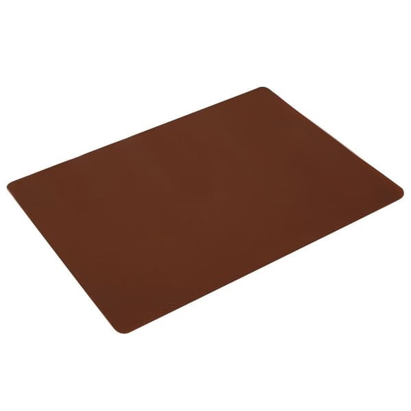 Silikonrullpinne brun SILLINIE 40x30 cm