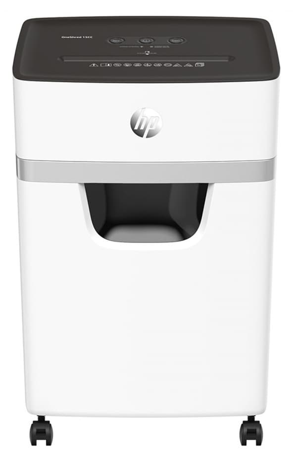 HP ONESHRED 15CC, 20L ljusgrå dokumentförstörare