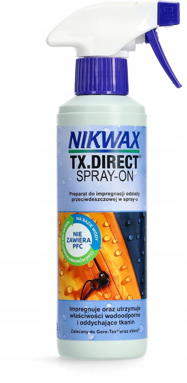 Nikwax TX.DIRECT SPRAY-ON 571P01 Vattentätning för regnkläder