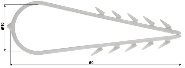 UZP-2*P50 kabelholder