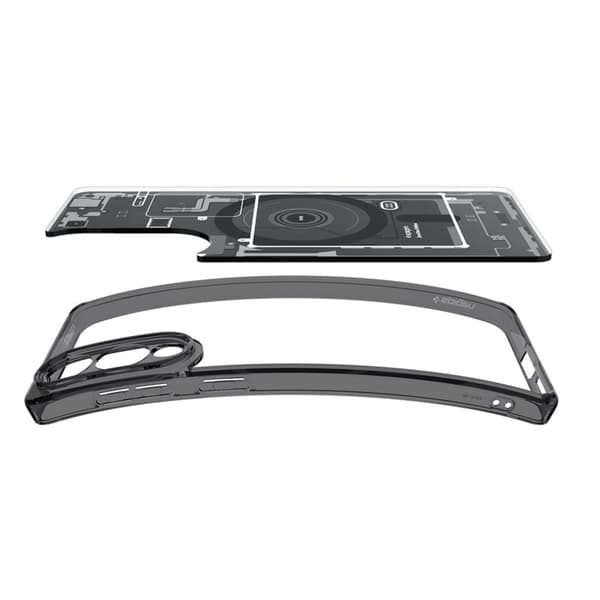 Spigen Ultra Hybrid MagSafe - Etui til Samsung Galaxy S25 Edge (Zero One Sort)