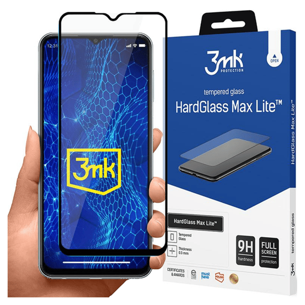 Samsung Galaxy M23 5G - 3mk HardGlass Max Lite Sort