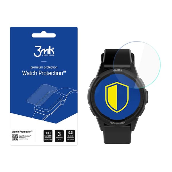 Vector Smart Kids VCTR-00-02BK - 3mk Urbeskyttelse Fleksibelt Glas