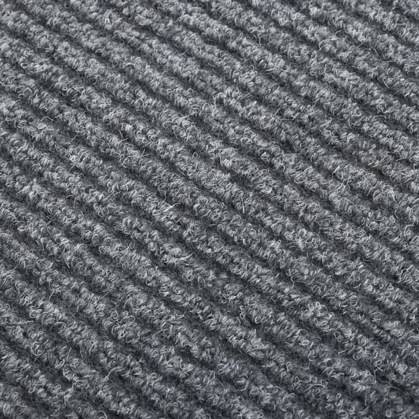 vidaXL smudsabsorberende tæppe 100x300 cm grå