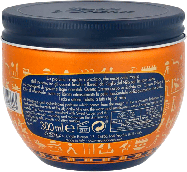 TESORI Aegyptus Body Cream 300ml