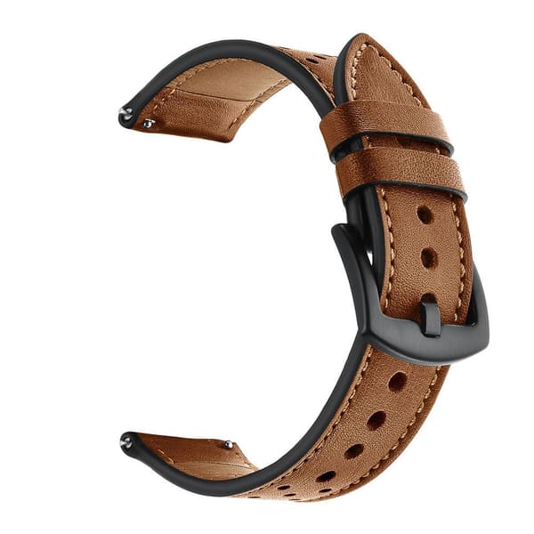 TECH-PROTECT LÆDER SAMSUNG GALAXY WATCH 4 / 5 / 5 PRO / 6 / 7 / FE BRUN