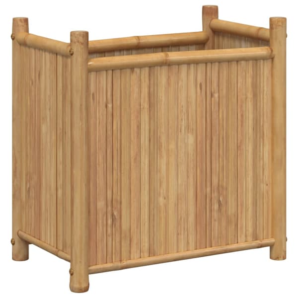 vidaXL urtepotte, 50x30x50 cm, bambus