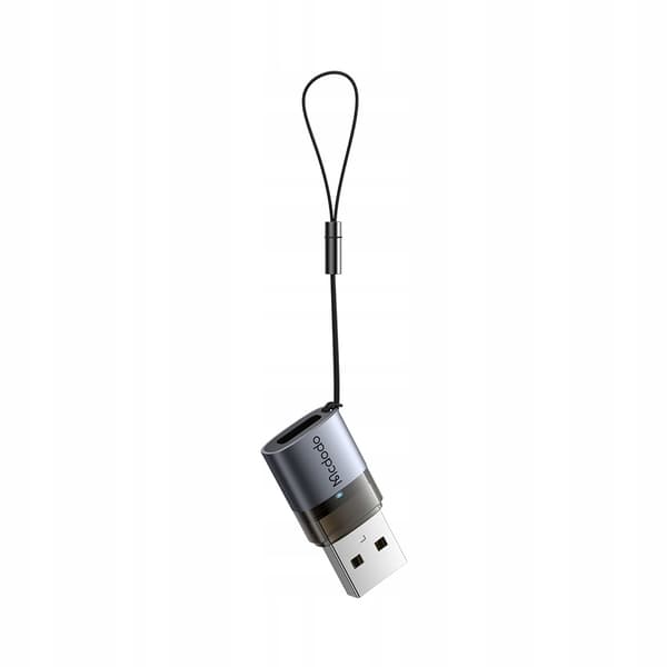 MCDODO ADAPTER USB-A 3.0 TILL USB-C TILL USB TYP C 3A 5GB OTG LED