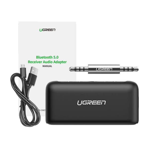UGREEN CM276 Bluetooth 5.0 lydadapter (sort)
