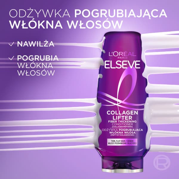 L'Oréal Elseve Collagen Lifter Styrkende Conditioner til Hårtråde 200ml