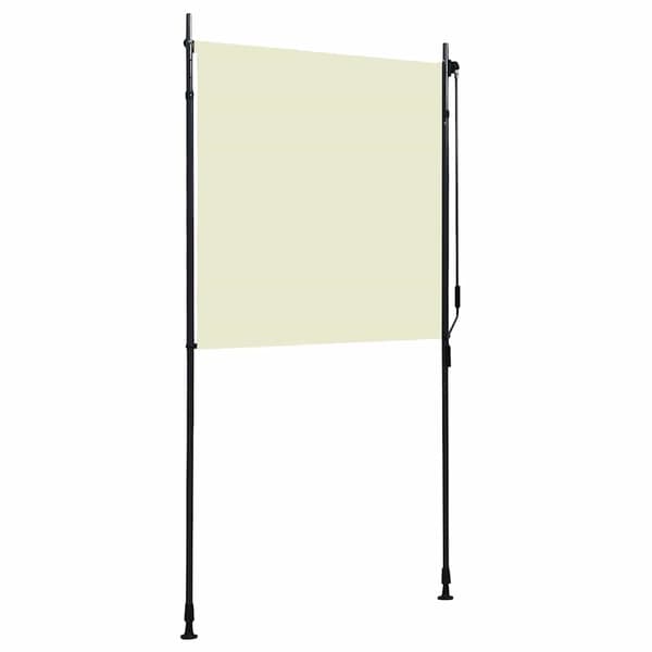 vidaXL Rullgardin, 120x270 cm, Creme