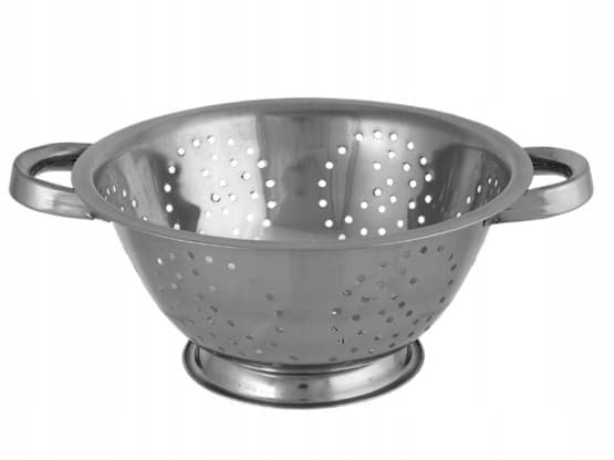 Pastasigte i rustfrit stål, 24 cm