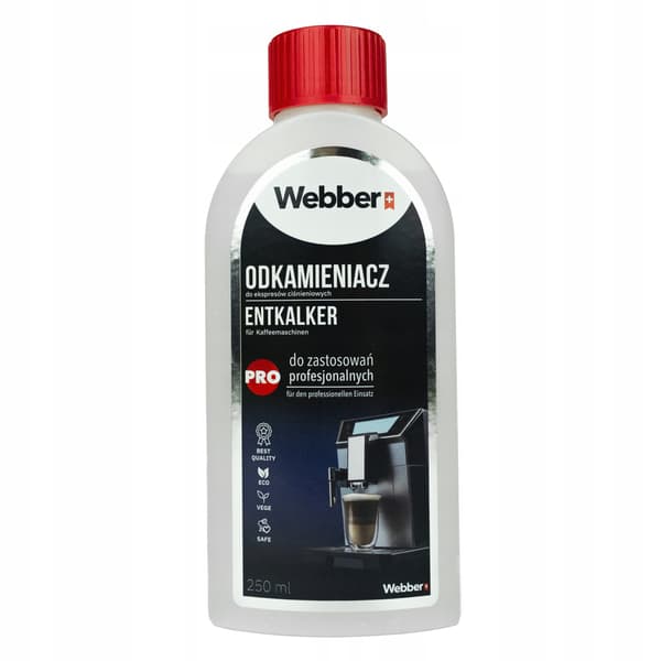 Webber afkalkningsmiddel til kaffemaskine 250 ml