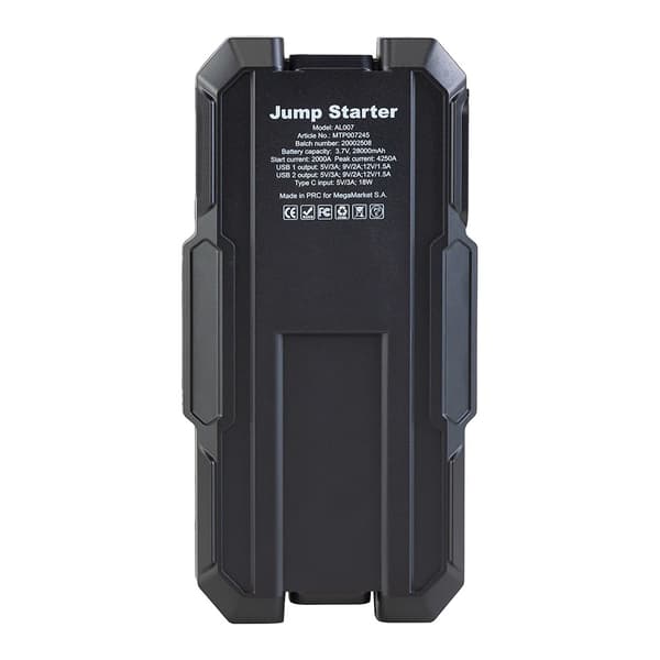 Werkberg AL007 startstrømsbank 28000mAh 2000A/4250A