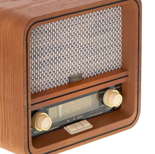 Retroradio CAMRY CR 1188 træ, FM/AM, Bluetooth 5.0