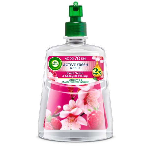 Air Wick Active Fresh refill Kirsikankukka ja Marjat 228 ml