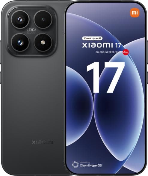 XIAOMI 17 5G Smartphone 12GB/512GB Sort