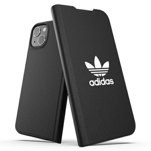 Adidas OR Booklet Case BASIC iPhone 13/14/15 6.1 svart vit/svart vit 47086