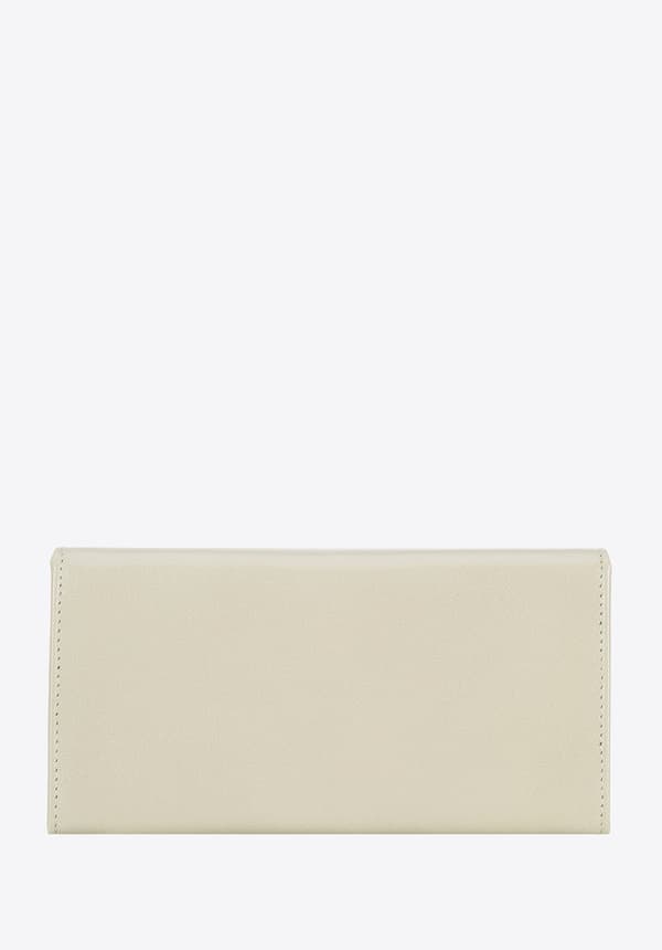 Wittchen Dames Læderpung med lige snit, Beige, Naturlæder