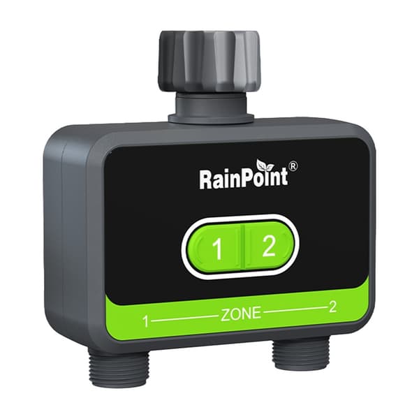 RainPoint 2-vyöhykkeen kasteluohjain sovelluksella