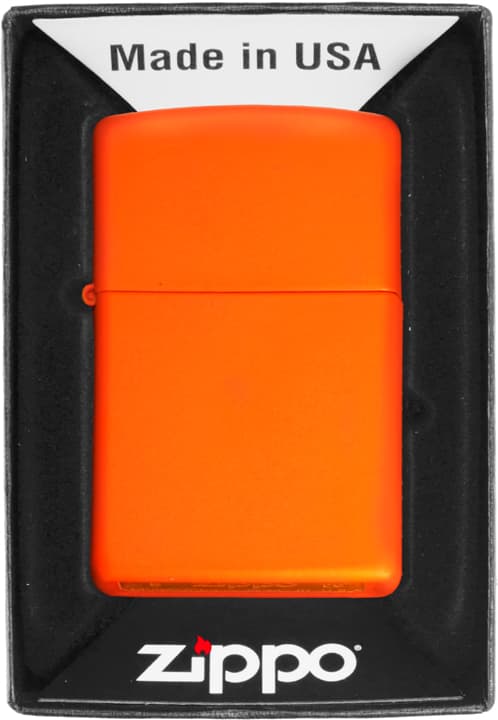 Zippo orange matt tändare 60001190