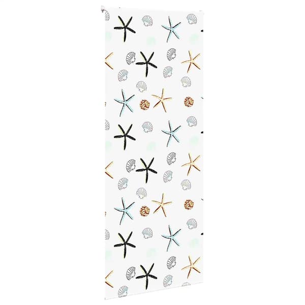 vidaXL Duschrullgardin 90x240 cm Tygbredd 86 cm