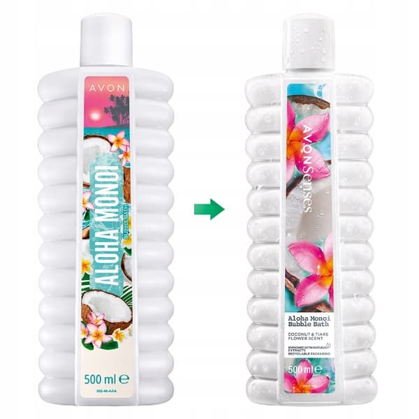 Avon - Aloha Monoi badeskum 500 ml