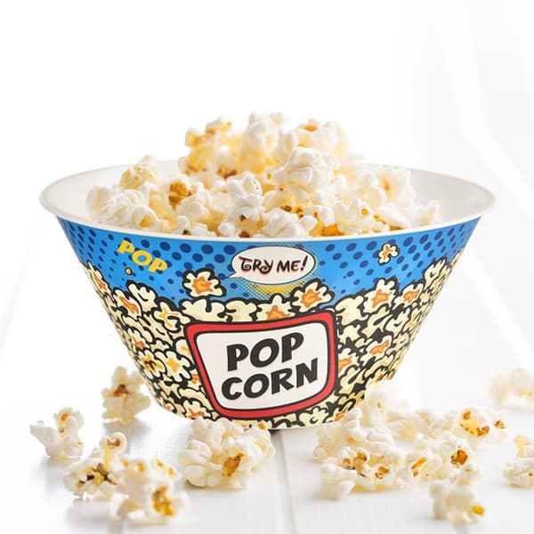Skål för popcorn 15,5 cm, 700 ml