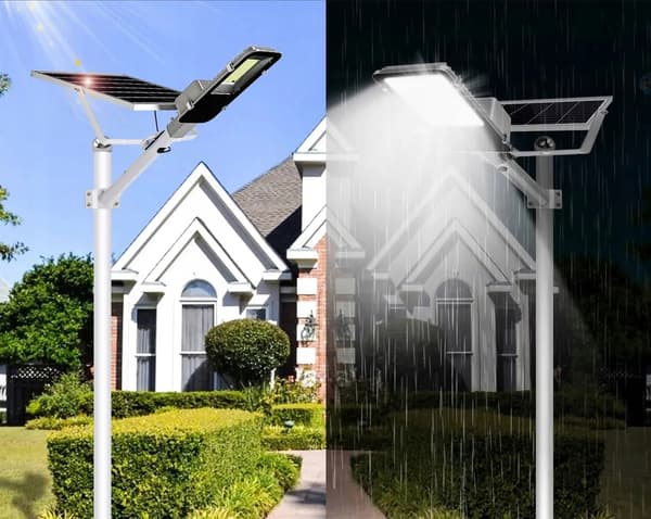 Havelanterne solcellelampe til maste kraftfuld 5000W gadepanel