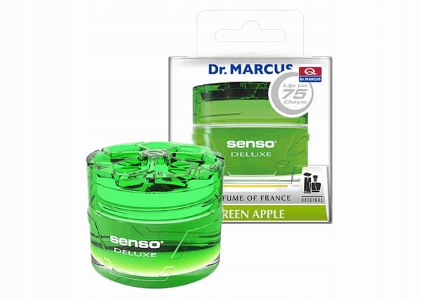 Grönt äpple bildoft i gel i en 50 ml burk