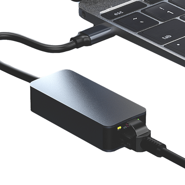 USB-C Ethernet Hub 2.5 Gbps Type-C Adapter