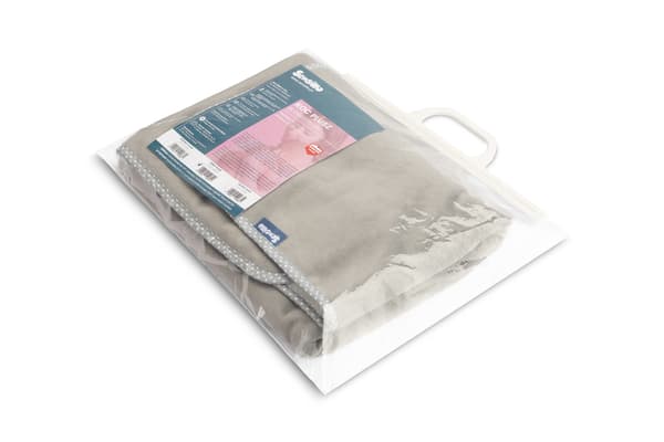 Pehmeä harmaa peitto 80x100